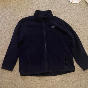 The North Face Navy Blue Fleece Jacket XXL